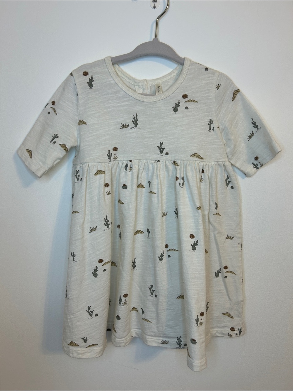 NWT Rylee + Cru Finn Dress Desert Cactus Print Cotton 2-3Y